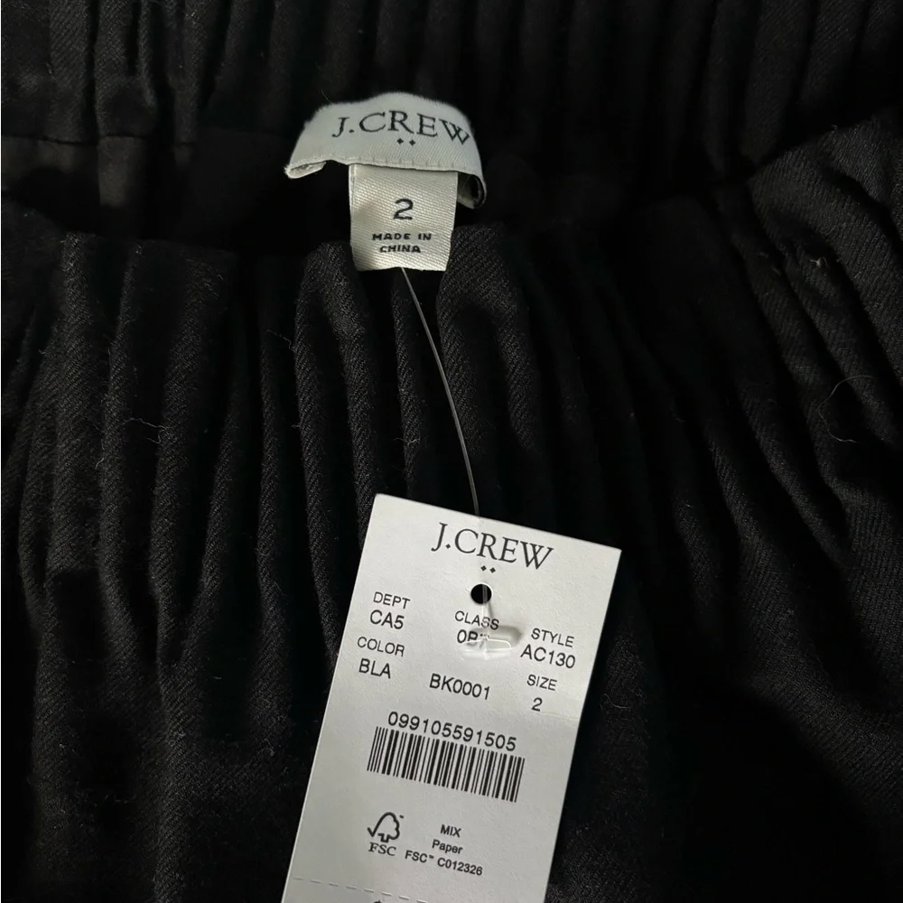 J. Crew Black Mini Skirt - Picture 4 of 4